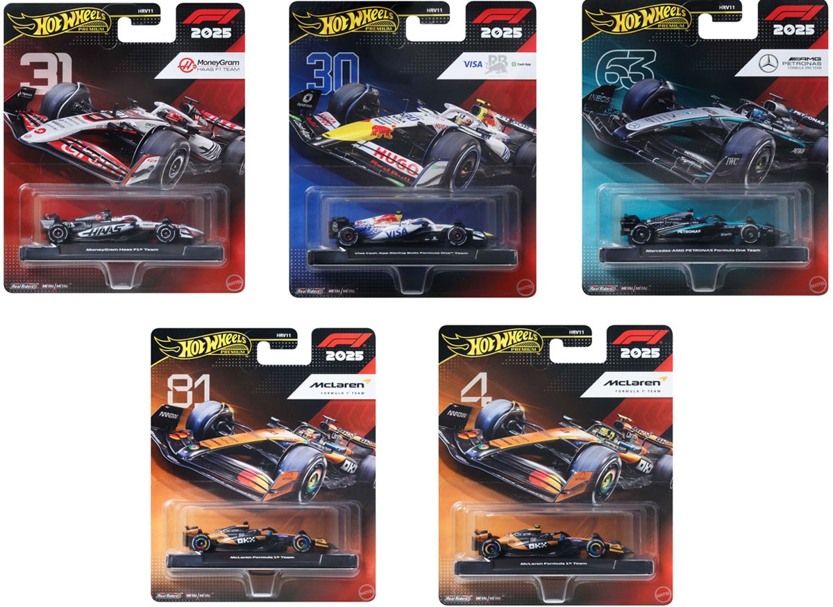 ホットウィール プレミアム レース アソート 986J (8個入り) (ミニカー