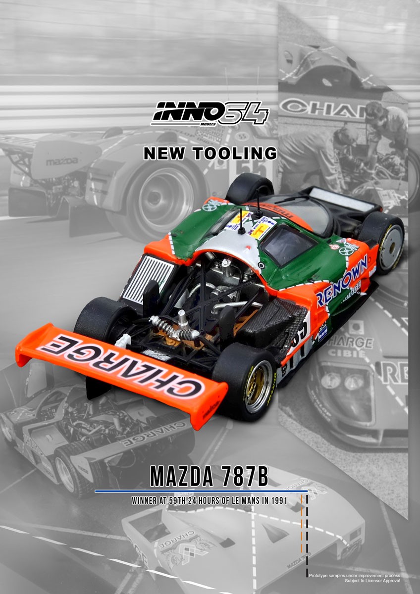 Mazda 787B 1991年 ル・マン24時間レース 優勝車 (ミニカー) - ホビー
