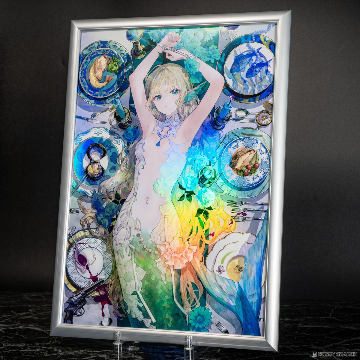 ホビーサーチ限定】 藤ちょこ先生直筆サイン入りA3オーロラアート