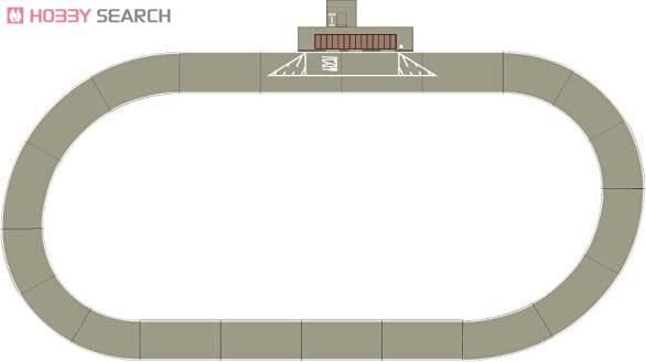 バスコレ走行システム 道路セットA (鉄道模型) - ホビーサーチ 鉄道模型 N