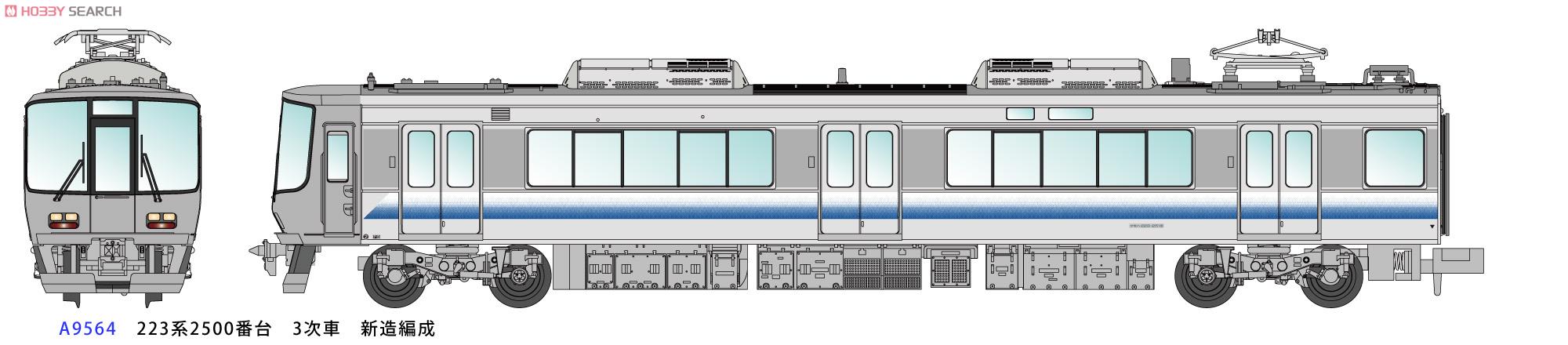 223系 2500番台 3次車 (4両セット) (鉄道模型) - ホビーサーチ 鉄道模型 N