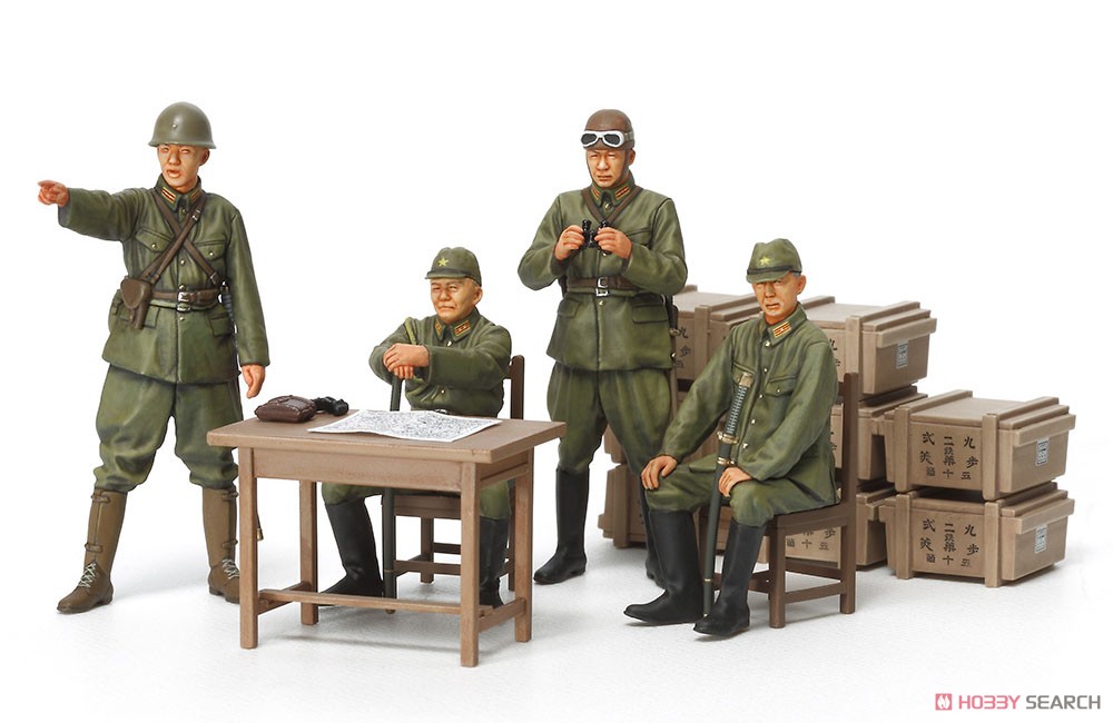 日本陸軍将校セット (プラモデル) - ホビーサーチ ミリタリープラモ