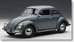 フォルクスワーゲン タイプ1 (ビートル) 1955 (グレー) (ミニカー