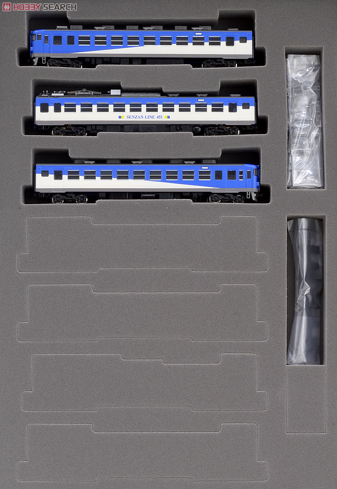 限定品】 JR 455系 電車 (仙山線) (3両セット) (鉄道模型) - ホビー