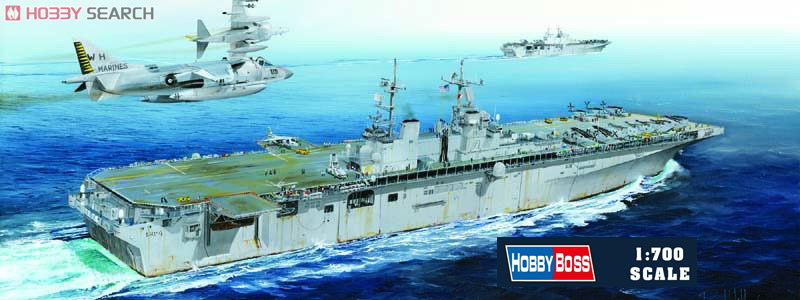 アメリカ海軍 強襲揚陸艦 ボクサー LHD-4 (プラモデル) - ホビーサーチ