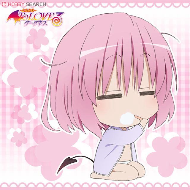 To LOVEる -とらぶる- ダークネス もふもふミニタオル モモ柄