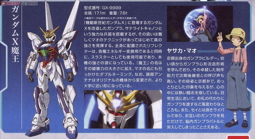 ガンダムX魔王 (HGBF) (ガンプラ) - ホビーサーチ ガンプラ他
