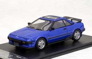 トヨタ MR2 AW11 前期型 ストロングブルー (ミニカー) - ホビーサーチ