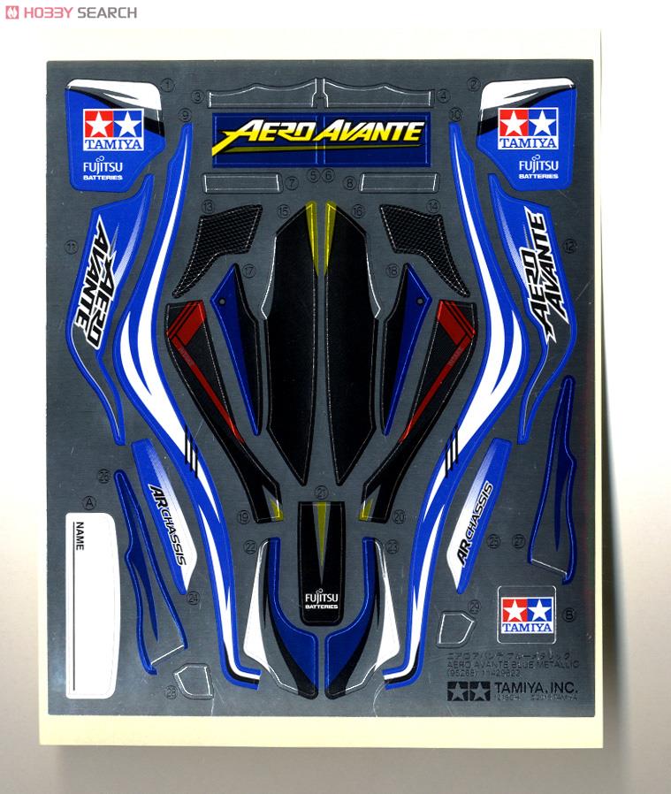 エアロ アバンテ (ブルーメッキ仕様) (ミニ四駆) - ホビーサーチ ミニ