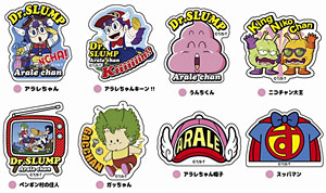 アクリルバッジ Dr.スランプ アラレちゃん 8個セット (キャラクター