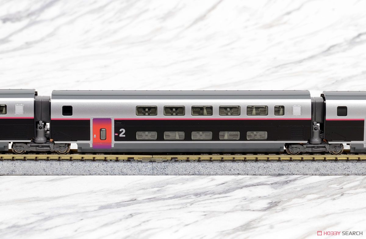 TGV Duplex (デュープレックス) 新塗装 (10両セット) (鉄道模型