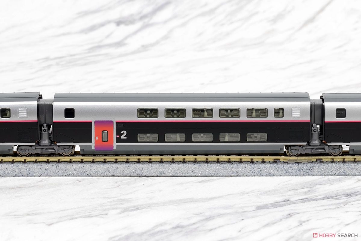 TGV Duplex (デュープレックス) 新塗装 (10両セット) (鉄道模型