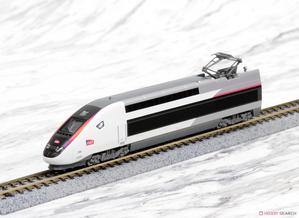TGV Duplex (デュープレックス) 新塗装 (10両セット) (鉄道模型