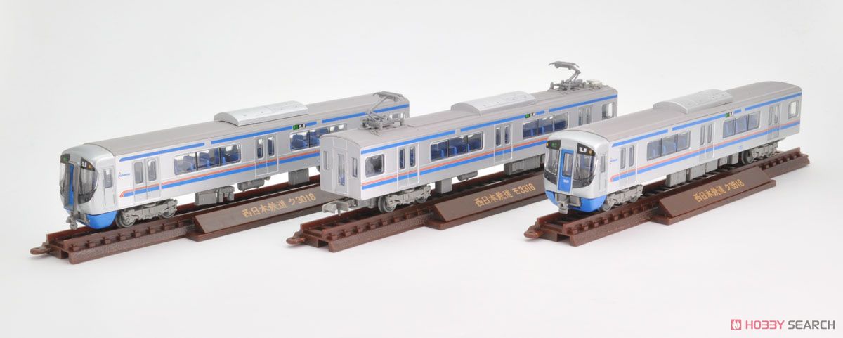 鉄道コレクション 西日本鉄道 3000形 (3両セット) (鉄道模型) - ホビー