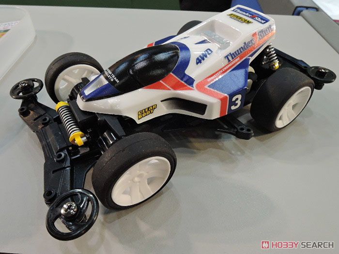 GP502 サンダーショット クリヤーボディセット(ポリカ) (ミニ四駆