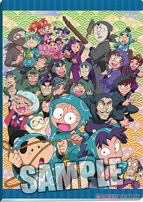 忍たま乱太郎 クリアファイル収納フォルダ 「集合」 (キャラクター