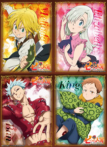 七つの大罪 キャラクタースリーブシリーズ メリオダス/エリザベス/バン