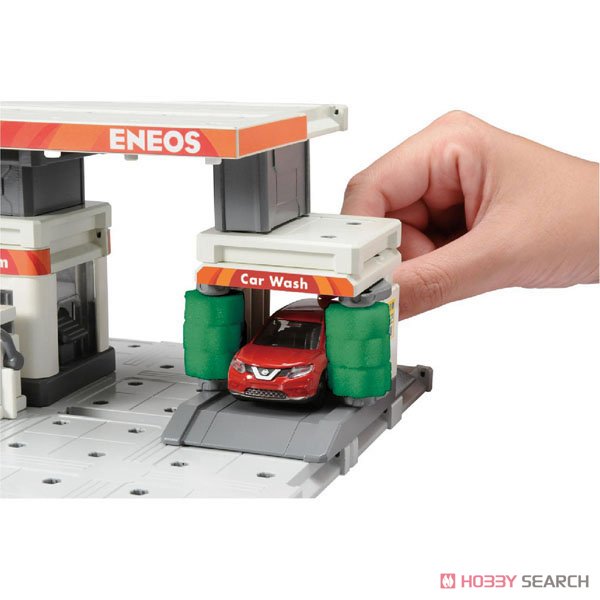 トミカタウンビルドシティ ガソリンスタンド(ENEOS) (トミカ) - ホビー