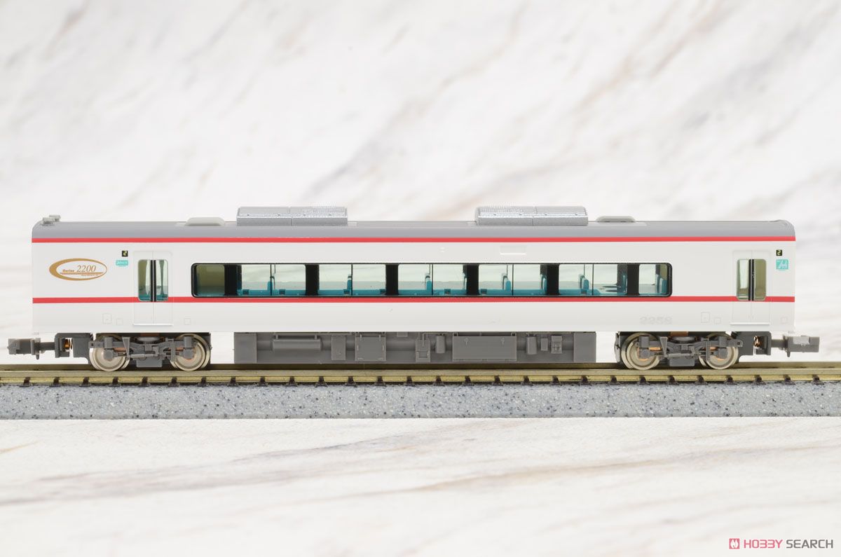 名鉄 2200系 2次車 (2208編成・新塗装) 6輛編成セット (動力付き) (6両