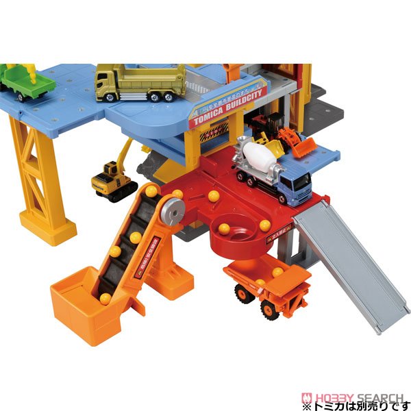 トミカワールド トミカタウンビルドシティ パワークレーン建設現場