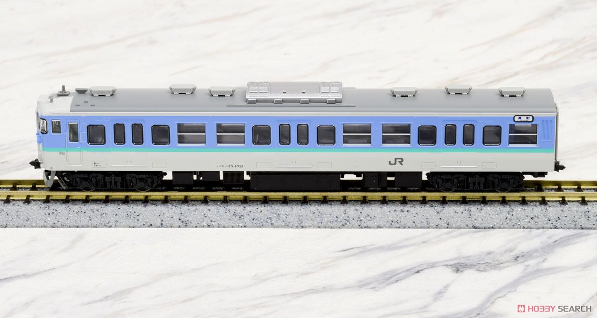 115系1000番台 長野色 (増結・3両セット) (鉄道模型) - ホビーサーチ