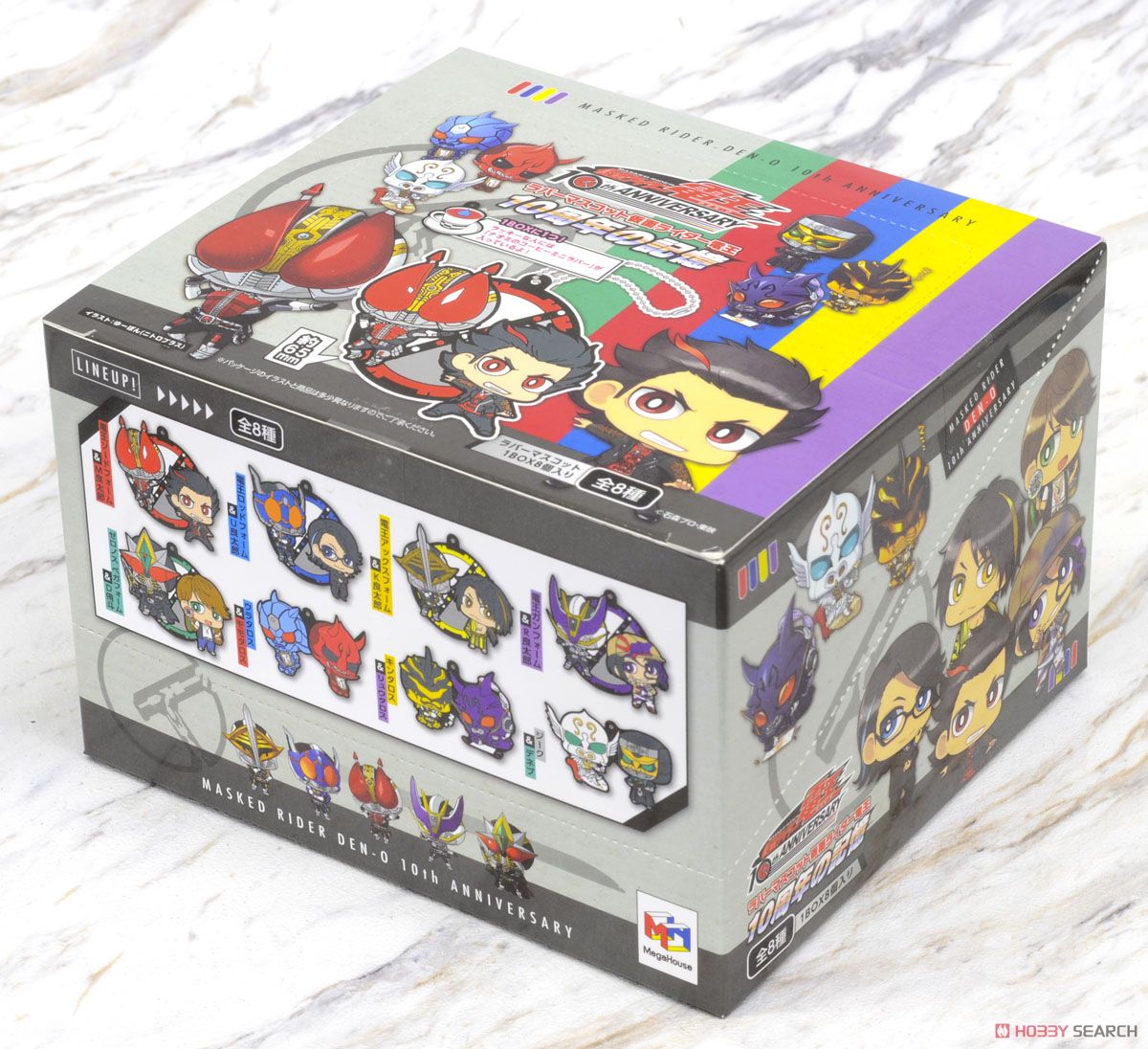 ラバーマスコット 仮面ライダー電王 10周年の記憶 8個セット