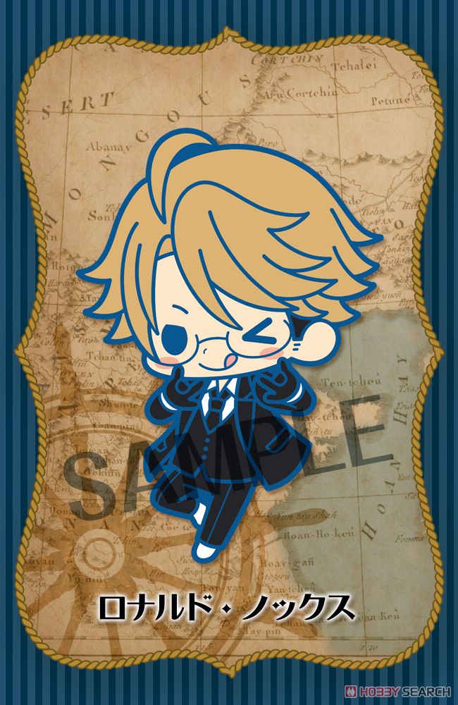 ラバーストラップコレクション 黒執事 Book of the Atlantic 10個