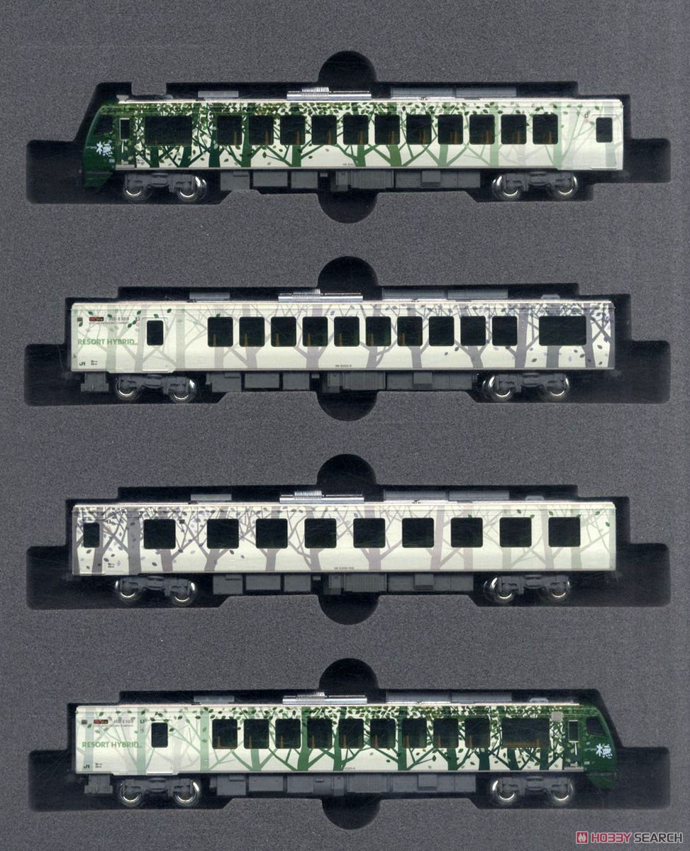 HB-E300系 「リゾートしらかみ」 (橅(ぶな)編成) (4両セット) (鉄道