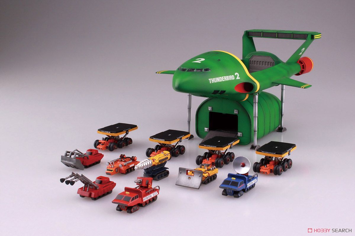 サンダーバード2号＆救助メカ (プラモデル) - ホビーサーチ ガンプラ他
