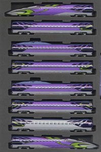 限定品】 JR 500-7000系 山陽新幹線 (500 Type Eva) セット (8両セット
