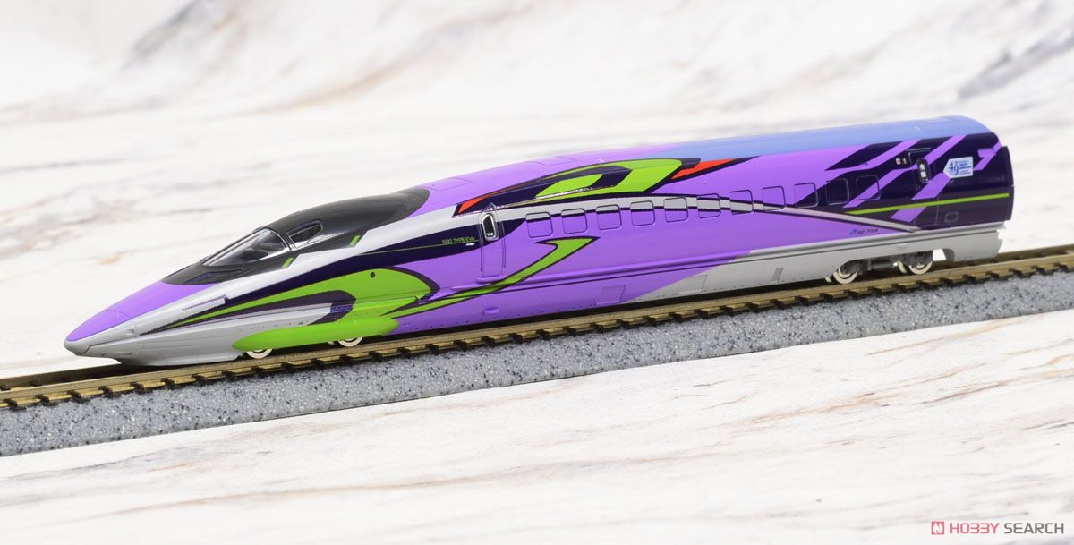 限定品】 JR 500-7000系 山陽新幹線 (500 Type Eva) セット (8両セット