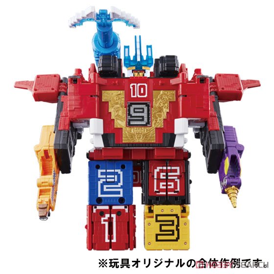 ジュウオウキューブ 10 動物合体 DXドデカイオー (キャラクタートイ