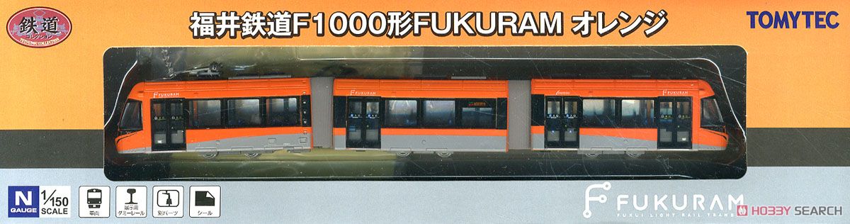鉄道コレクション 福井鉄道 F1000形 FUKURAM オレンジ (鉄道模型