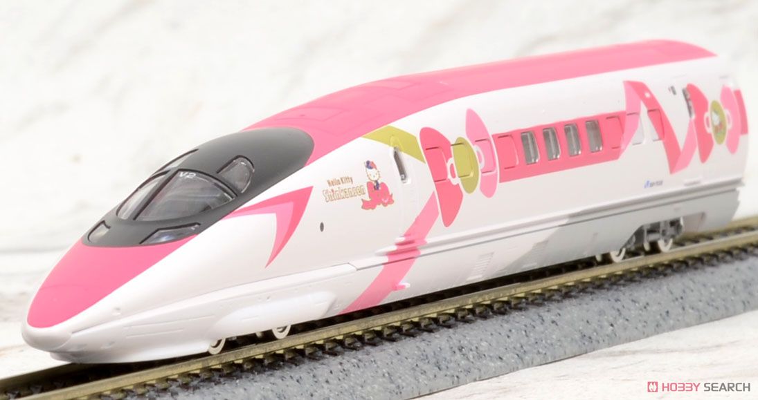 JR 500-7000系 山陽新幹線 (ハローキティ新幹線) セット (8両セット