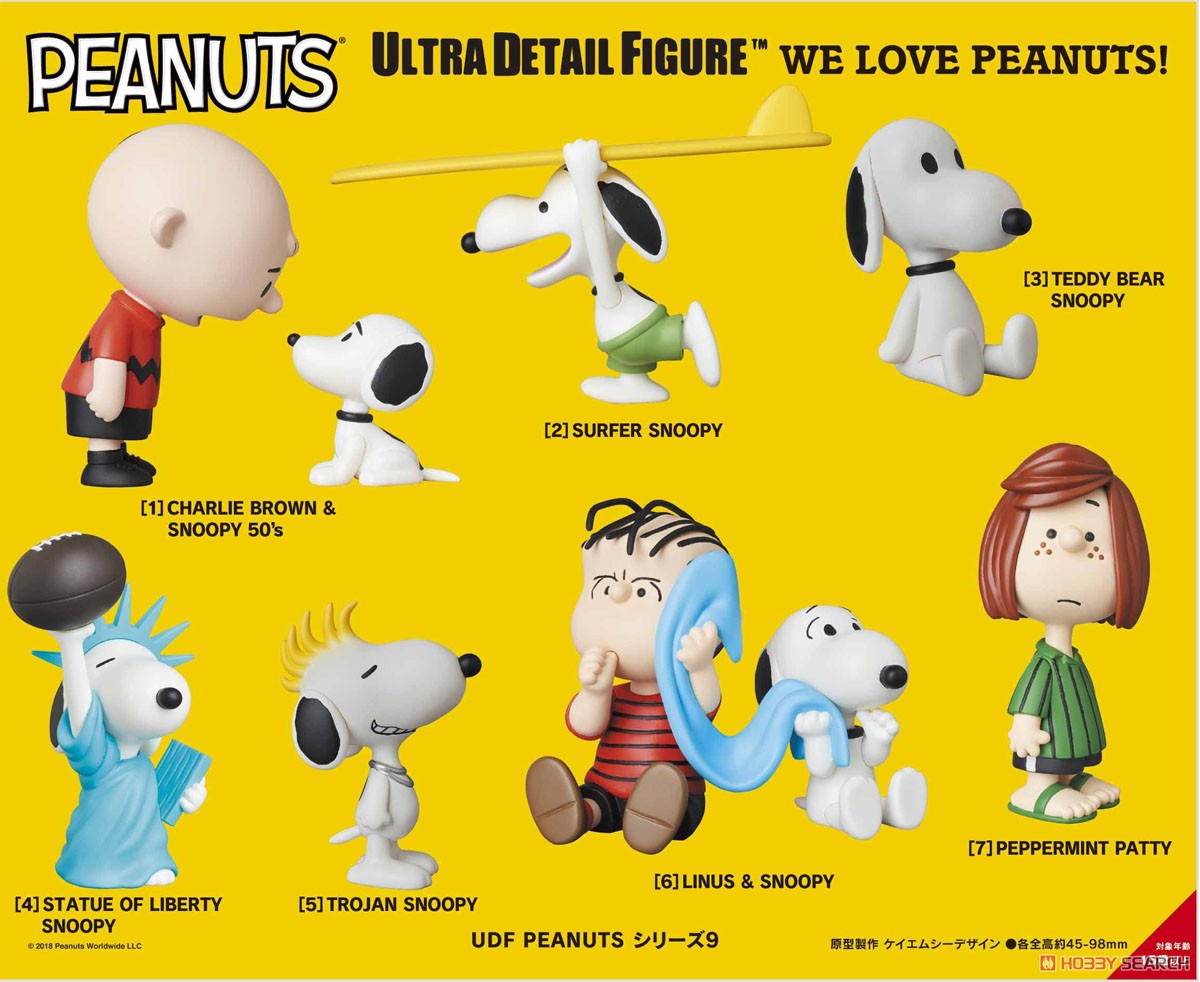 UDF No.457 「PEANUTS シリーズ9」 MOHAWK SNOOPY (モホークスヌーピー