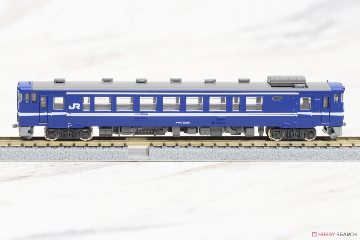 Z) キハ40 2084 津山線色 (前面扉オレンジ) 動力なし (鉄道模型