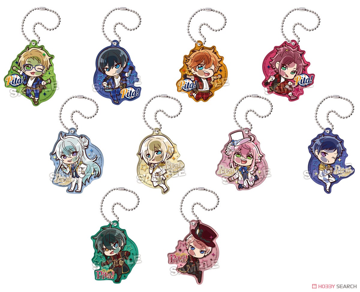 ぴた！でふぉめ あんさんぶるスターズ！アクリルキーホルダー (10個