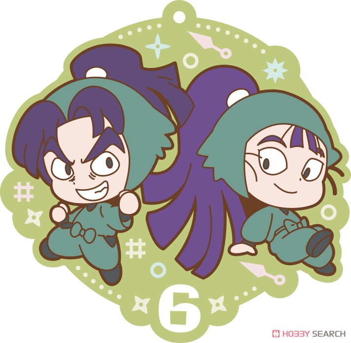 忍たま乱太郎 でかラバーストラップ 03 潮江文次郎/立花仙蔵