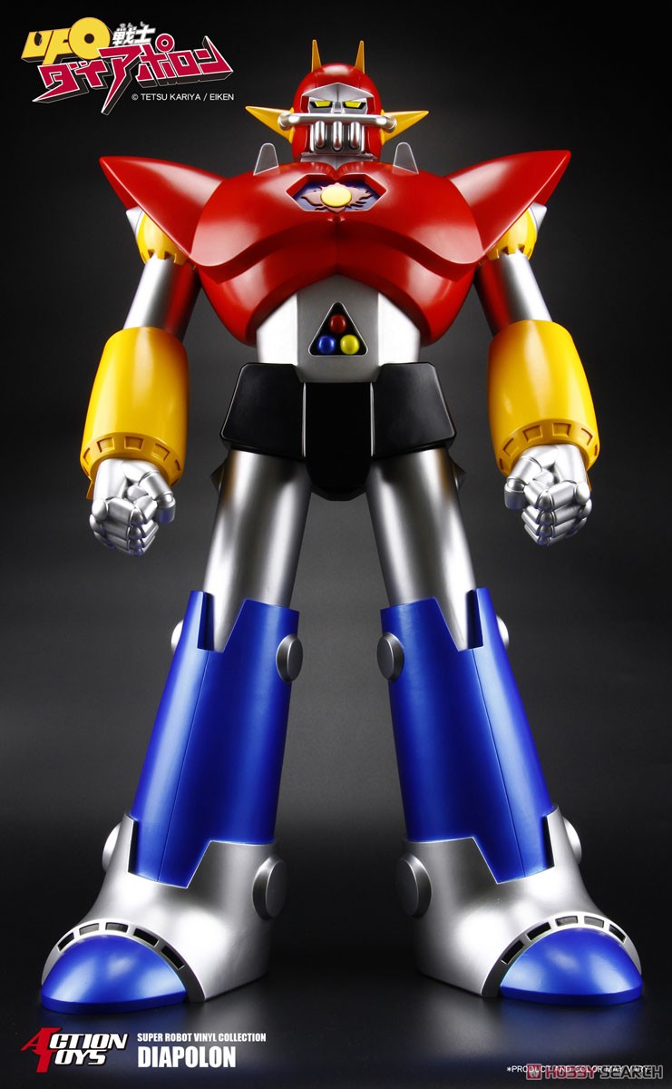 スーパーロボットビニールコレクション UFO戦士ダイアポロン (完成品