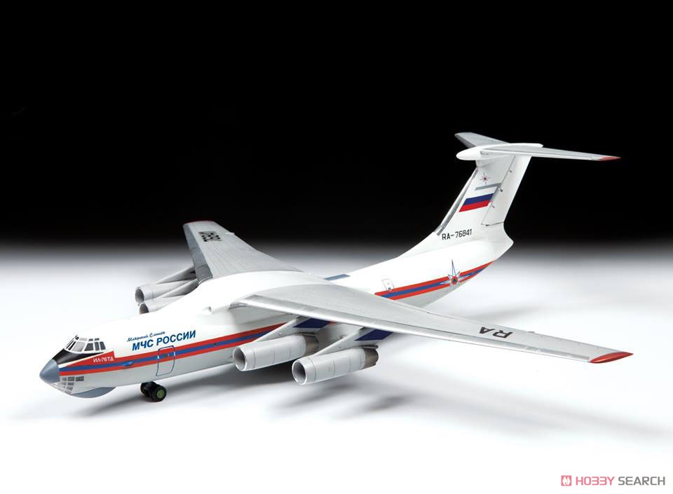 イリューシン IL-76TD EMERCOM ロシア輸送機 (プラモデル) - ホビー