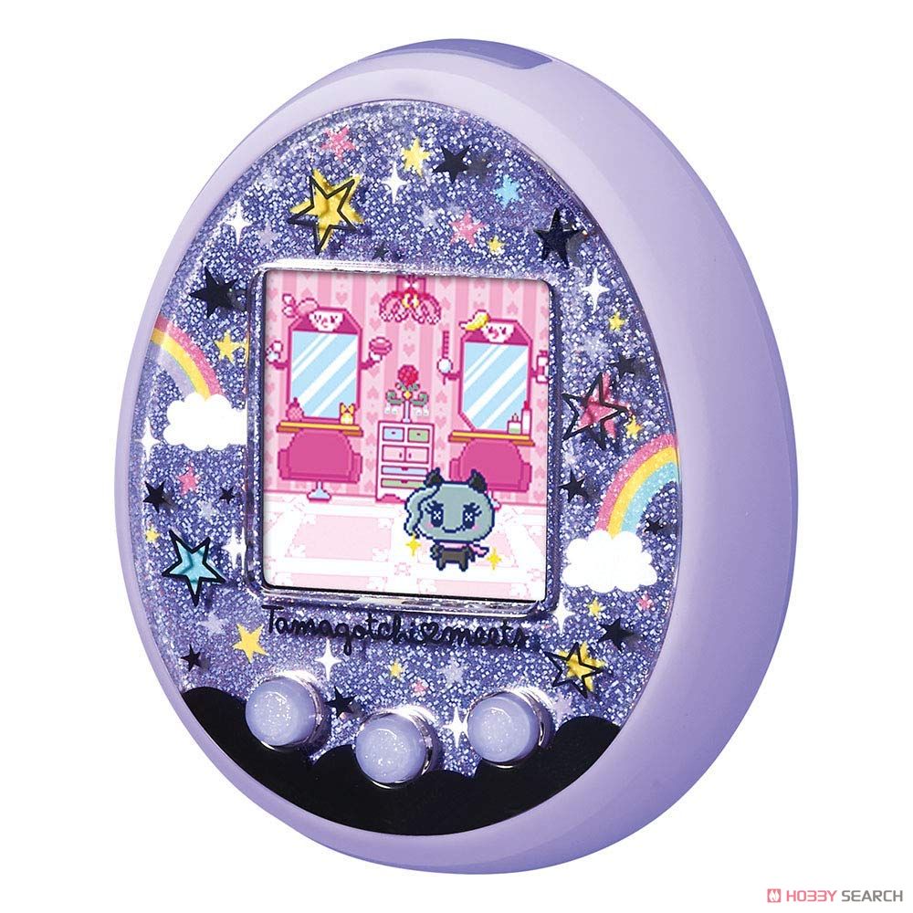 Tamagotchi meets 紫色 星と虹デザイン Tamagotchi meets 紫色 星と虹