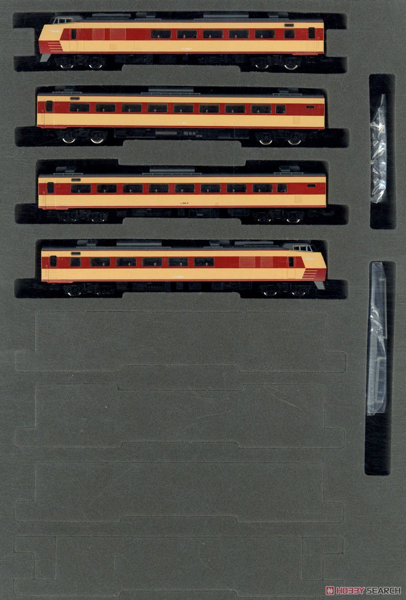 限定品】 JR キハ183-0系 特急ディーゼルカー (復活国鉄色) セット (4