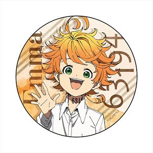 約束のネバーランド カンバッジ エマ (キャラクターグッズ) - ホビー