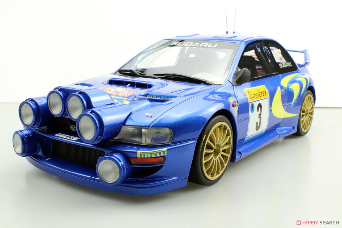 Subaru Impreza S4 WRC Monte Carlo Rally 1998 Mcrae Colin - Grist