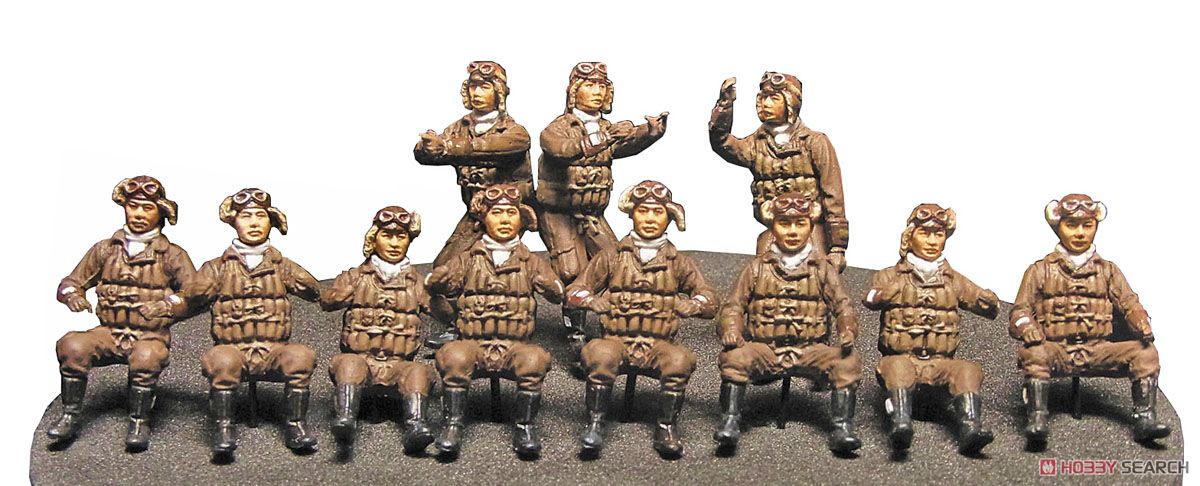 日本海軍 搭乗員セット (16体入り) (プラモデル) - ホビーサーチ