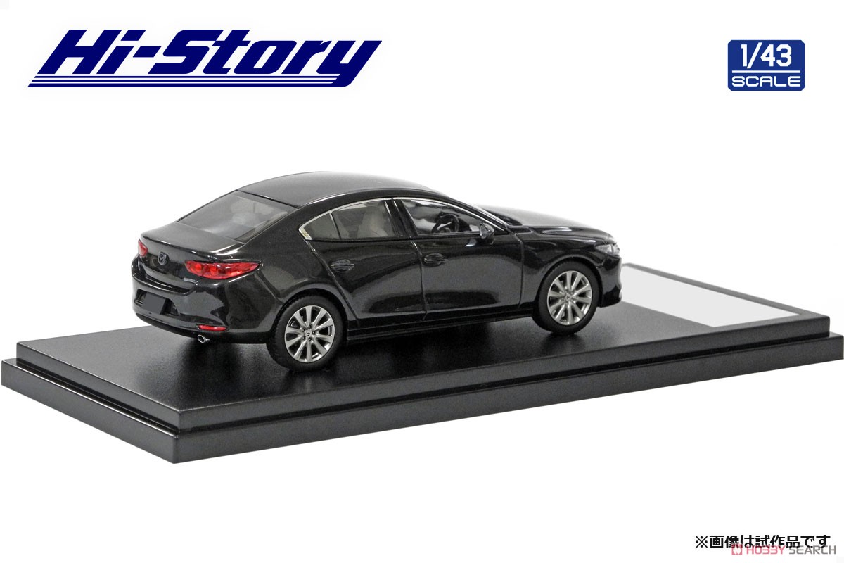 MAZDA3 SEDAN (2019) ジェットブラックマイカ (ミニカー) - ホビー