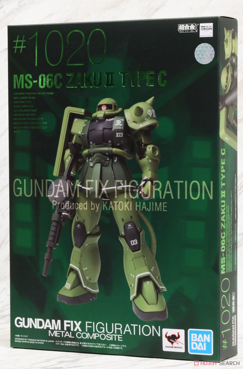 Gundam Fix Figuration Metal Composite MS-06C Zaku II (Completed