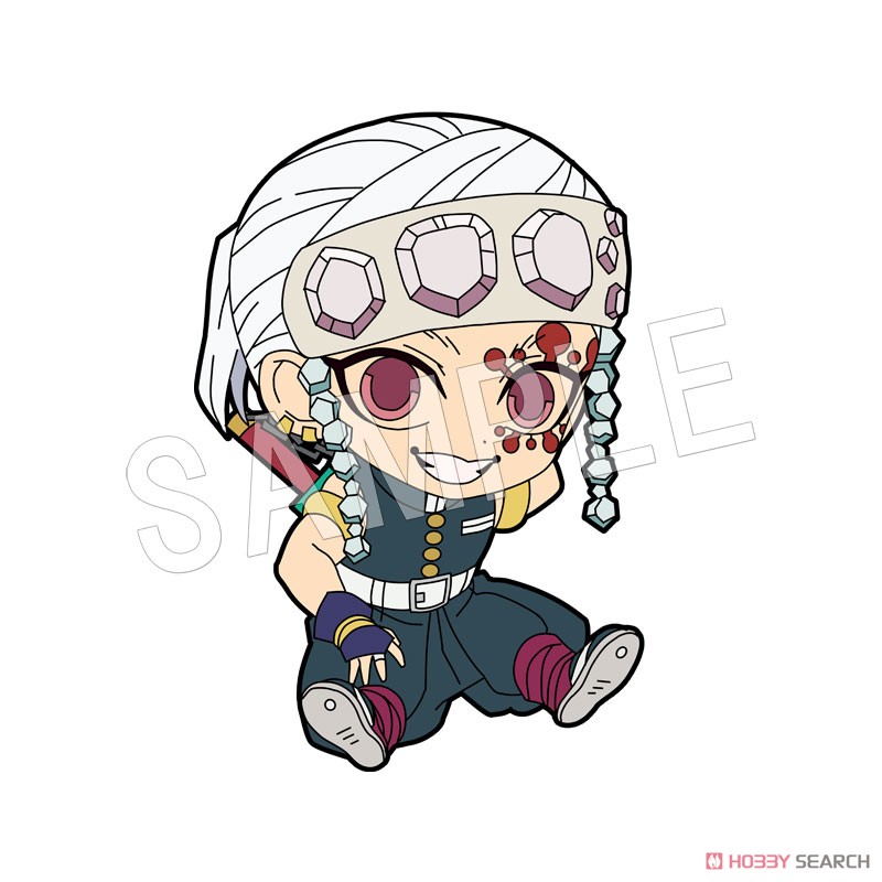 鬼滅の刃 ぺたん娘トレーディングラバーストラップ 柱ver. (8個セット