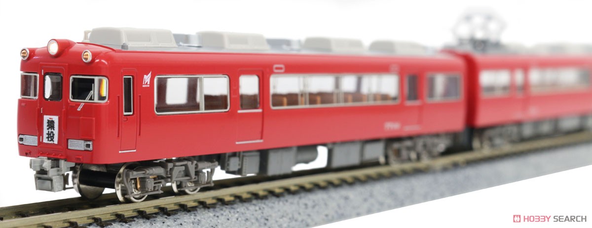 名鉄 7700系 (妻面窓無し) 基本2輛編成セット (動力付き) (基本・2両