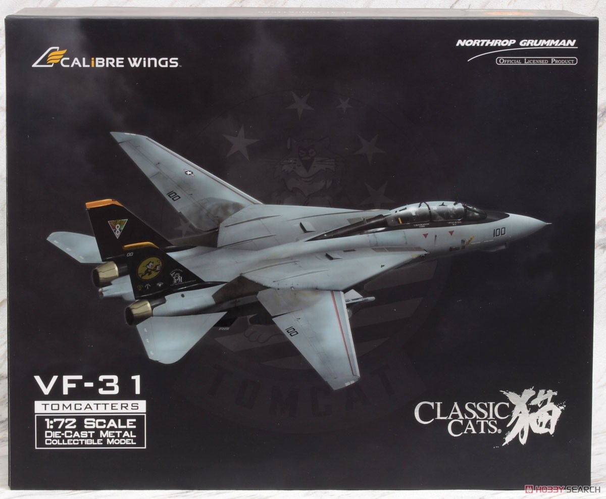 F-14D VF-31 トムキャッターズ AJ100 No.164342 (完成品飛行機